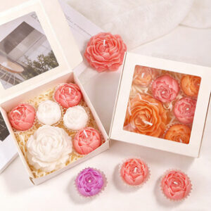 Valentine's Day Rose Scented Candles
